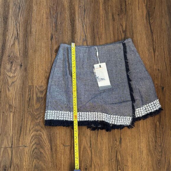 Endless Rose Women's XS Blue Sequin Skort Party Cocktail Skimmer - Picture 9 of 9